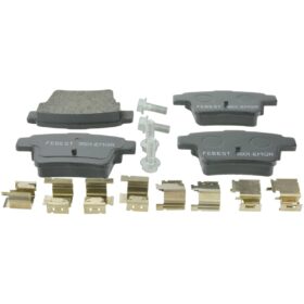 PAD KIT, DISC BRAKE, REAR - KIT (INCLUDING BOLTS, WITH ANTI-RATTLE SPRING)