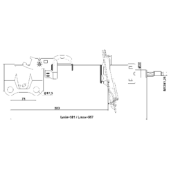 Alternative view of SHOCK ABSORBER FRONT RIGHT GAS.TWIN TUBE