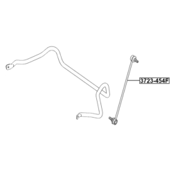 Alternative view of FRONT STABILIZER LINK / SWAY BAR LINK