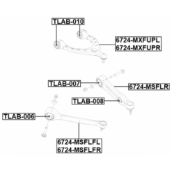 Alternative view of RIGHT UPPER FRONT ARM