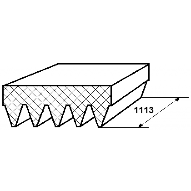 POLY-V BELT 5 RIBS (EPDM+FIBER) - Image 2