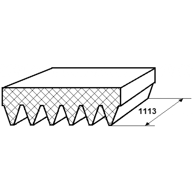 POLY-V BELT 6 RIBS - Image 2