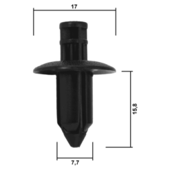 Alternative view of RETAINER CLIP