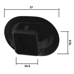 Alternative view of RETAINER CLIP