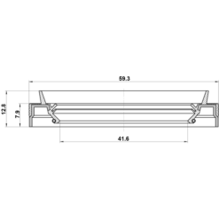 Alternative view of DRIVE SHAFT OIL SEAL 41.6X59.3X7.9X12.8
