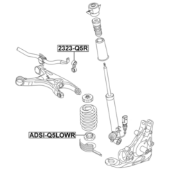 Alternative view of REAR SPRING LOWER SEAT