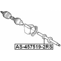 Alternative view of AXLE SHAFT BEARING 45X75X19