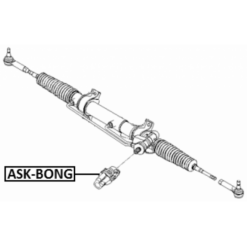 Alternative view of LOWER INTERMEDIATE STEERING SHAFT