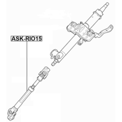 Alternative view of INTERMEDIATE STEERING SHAFT