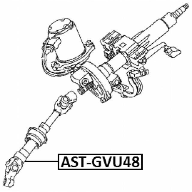LOWER INTERMEDIATE STEERING SHAFT - Image 2