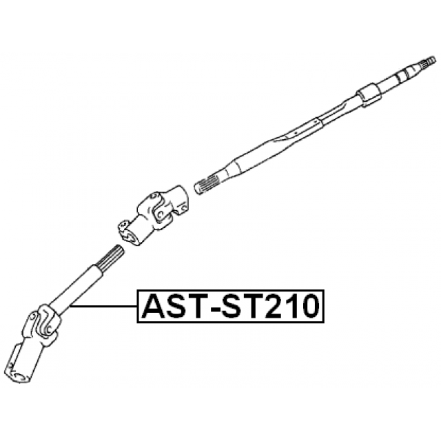 LOWER INTERMEDIATE STEERING SHAFT - Image 2