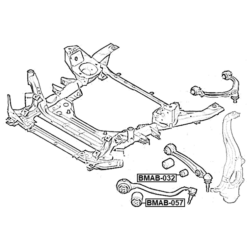 Alternative view of FRONT ROD BUSHING
