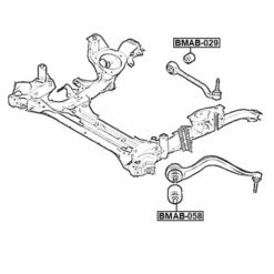 Alternative view of FRONT ROD BUSHING (HYDRO)