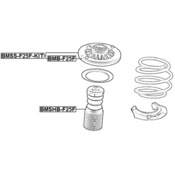 Alternative view of FRONT SHOCK ABSORBER BEARING