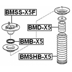 Alternative view of FRONT SHOCK ABSORBER BEARING