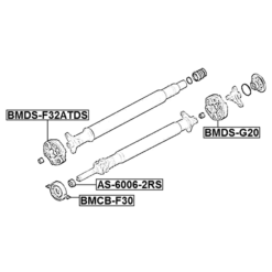 Alternative view of DRIVE SHAFT COUPLING