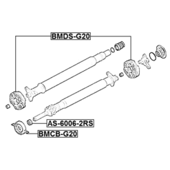 Alternative view of DRIVE SHAFT COUPLING