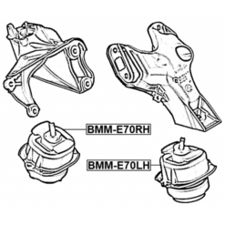 Alternative view of RIGHT ENGINE MOUNT (HYDRO)