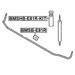 Alternative view of BOOT WITH JOUNCE BUMPER REAR SHOCK ABSORBER KIT (SET FOR TWO SIDES)