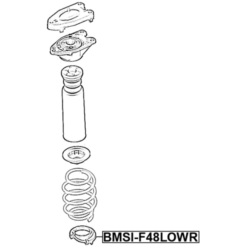 Alternative view of REAR SPRING LOWER SEAT