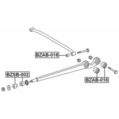 Alternative view of REAR ARM BUSHING