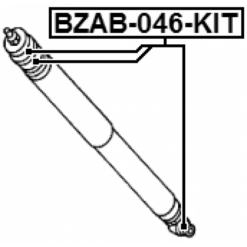 Alternative view of BUSHING KIT, REAR SHOCK ABSORBER