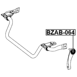 Alternative view of FRONT STABILIZER LINK BUSHING