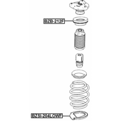 Alternative view of FRONT SHOCK ABSORBER BEARING
