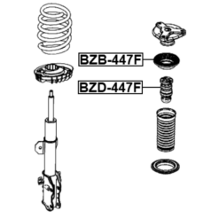Alternative view of FRONT SHOCK ABSORBER JOUNCE BUMPER