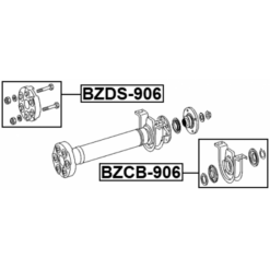 Alternative view of DRIVE SHAFT COUPLING