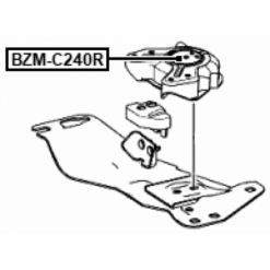 Alternative view of TRANSMISSION MOUNT (HYDRO)