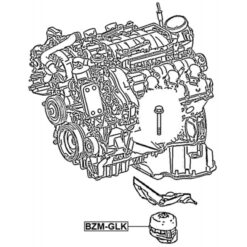 Alternative view of ENGINE MOUNT (HYDRO)