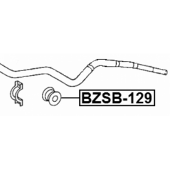 Alternative view of STABILIZER BAR BUSH
