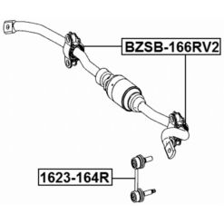 Alternative view of REAR STABILIZER BAR BUSH D21.5