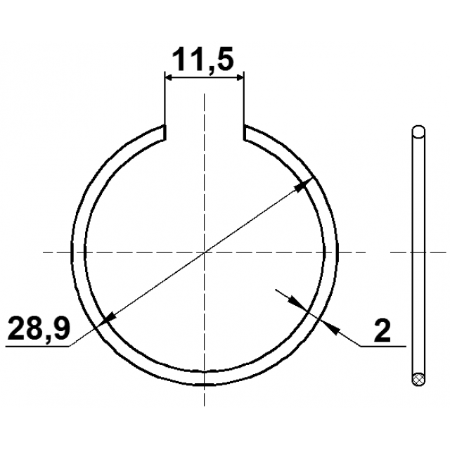RETAINING RING PCS 10 - Image 2