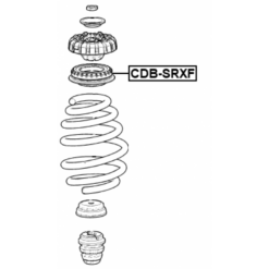 Alternative view of FRONT SHOCK ABSORBER BEARING