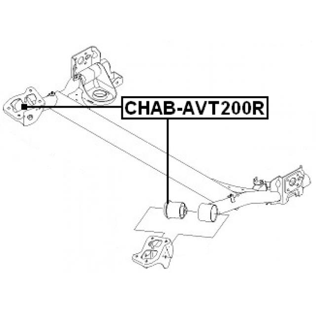 REAR CROSSMEMBER BUSHING - Image 2