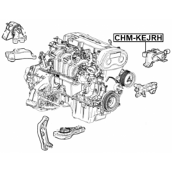 Alternative view of RIGHT ENGINE MOUNT