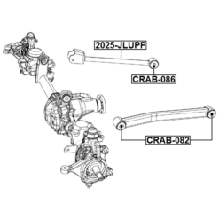 Alternative view of FRONT ROD BUSHING