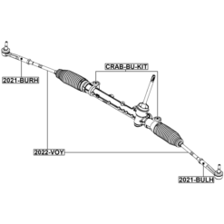Alternative view of STEERING RACK BUSHING KIT