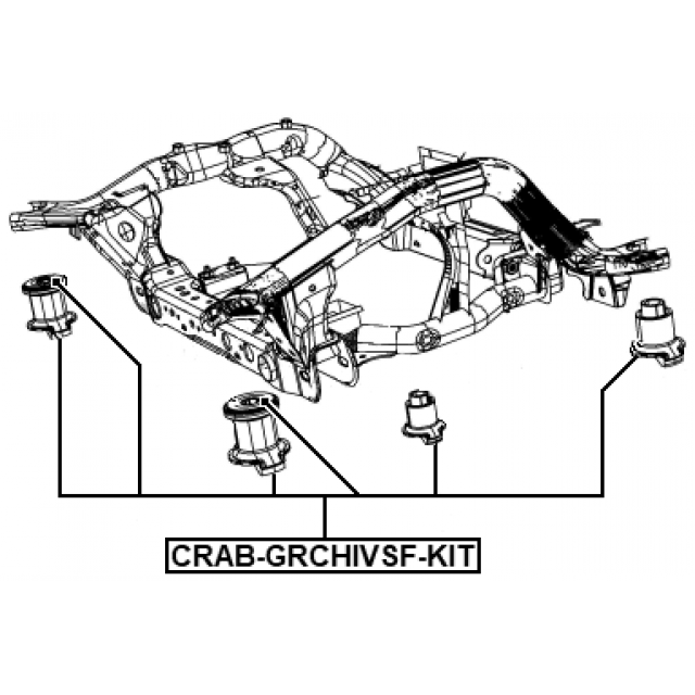 SUBFRAME BUSHING KIT - Image 2