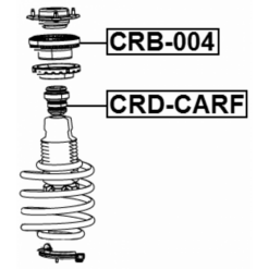 Alternative view of FRONT SHOCK ABSORBER BEARING