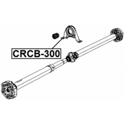 Alternative view of DRIVE SHAFT BEARING