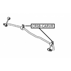 Alternative view of REAR STABILIZER BAR BUSH D17