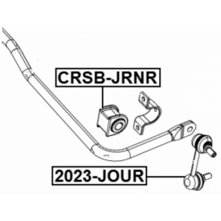 Alternative view of REAR STABILIZER BAR BUSH D18.5