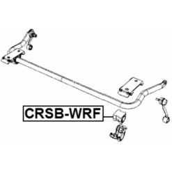 Alternative view of FRONT STABILIZER BAR BUSH D30