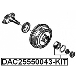 Alternative view of REAR WHEEL BEARING REPAIR KIT 25X55X43