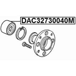 Alternative view of REAR WHEEL BEARING 32X73X40