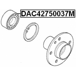 Alternative view of REAR WHEEL BEARING 42X75X37