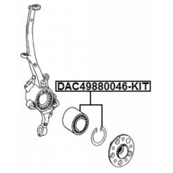 Alternative view of FRONT WHEEL BEARING REPAIR KIT 49X88X46